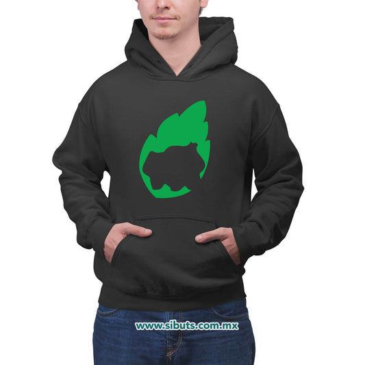 Sudadera Hombre Gorro Pokemon Bulbasaur