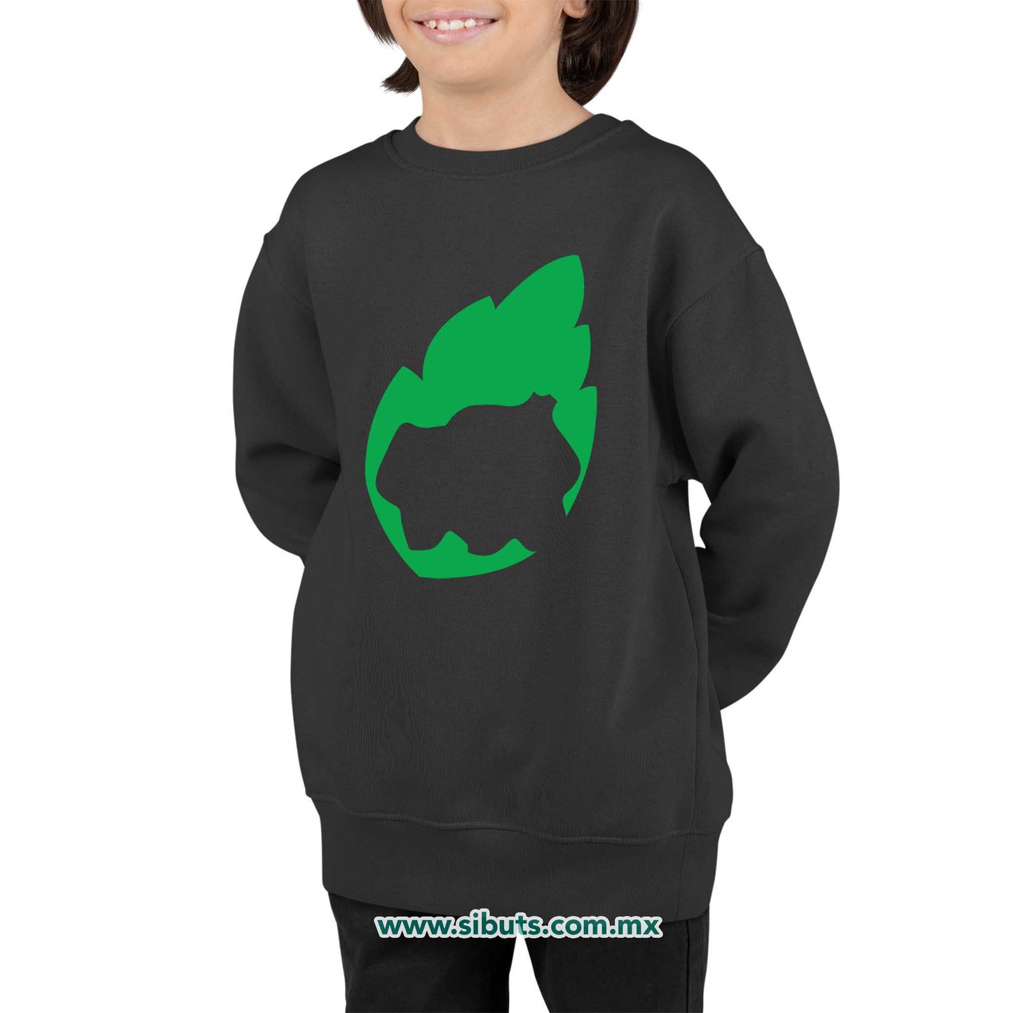 Sudadera Niño Cuello Redondo Pokemon Bulbasaur