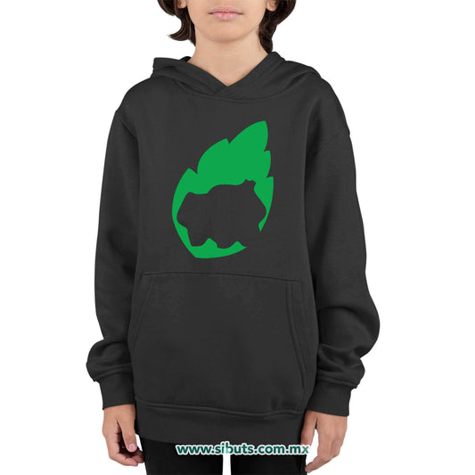 Sudadera Niño Gorro Pokemon Bulbasaur