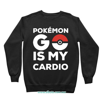 Sudadera Niño Cuello Redondo Pokemon Go Is My Cardio