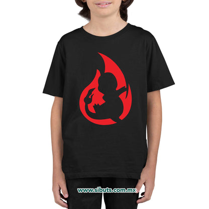 Playera Niño Pokemon Charmander
