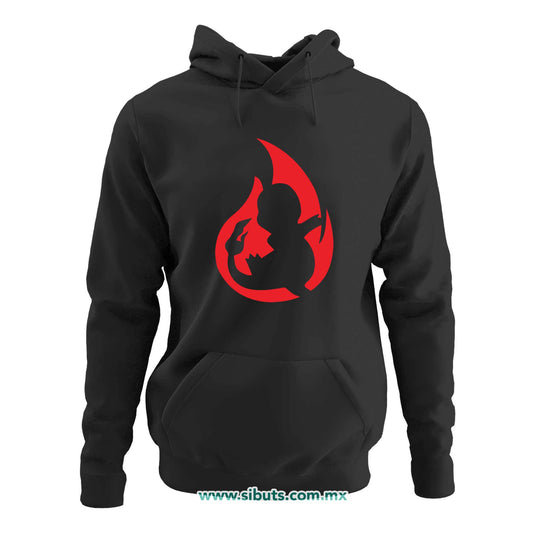 Sudadera Mujer Gorro Pokemon Charmander
