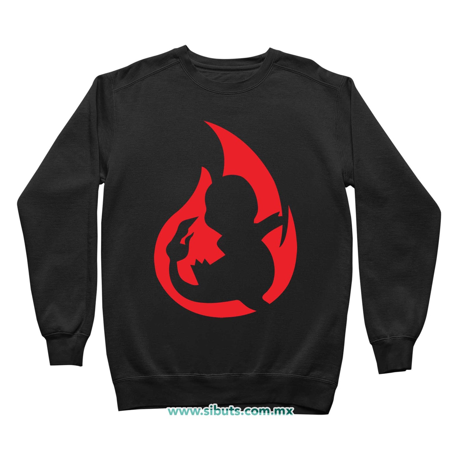 Sudadera Niño Cuello Redondo Pokemon Charmander