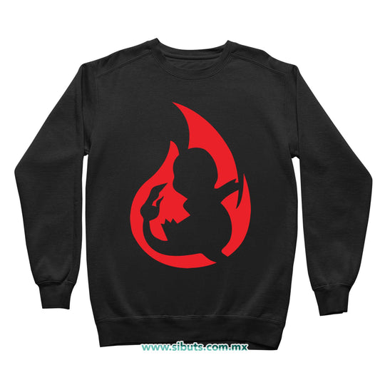 Sudadera Niño Cuello Redondo Pokemon Charmander