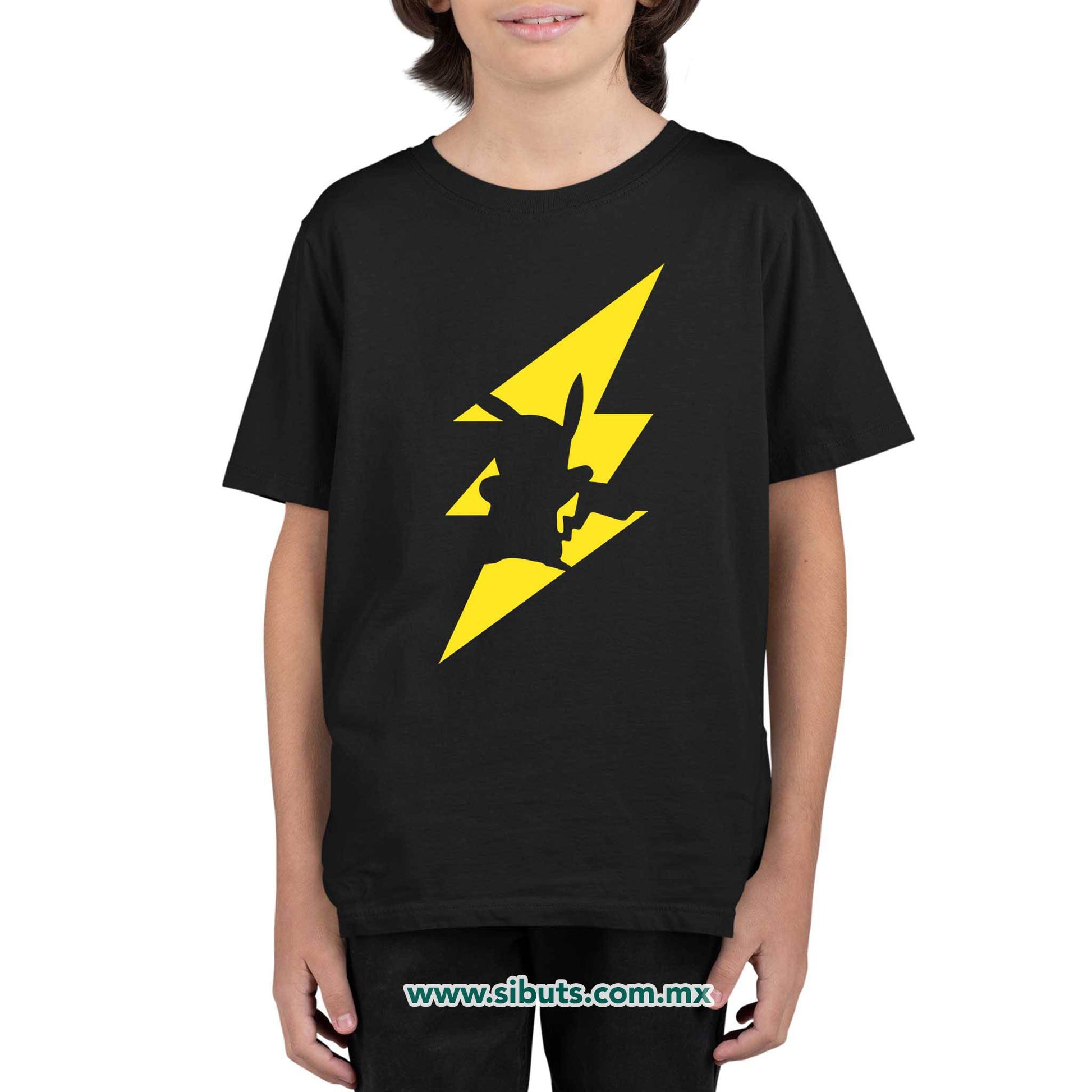 Playera Niño Pokemon Pikachu