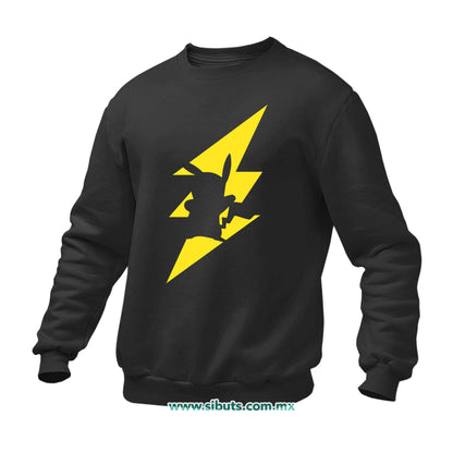 Sudadera Hombre Cuello Redondo Pokemon Pikachu