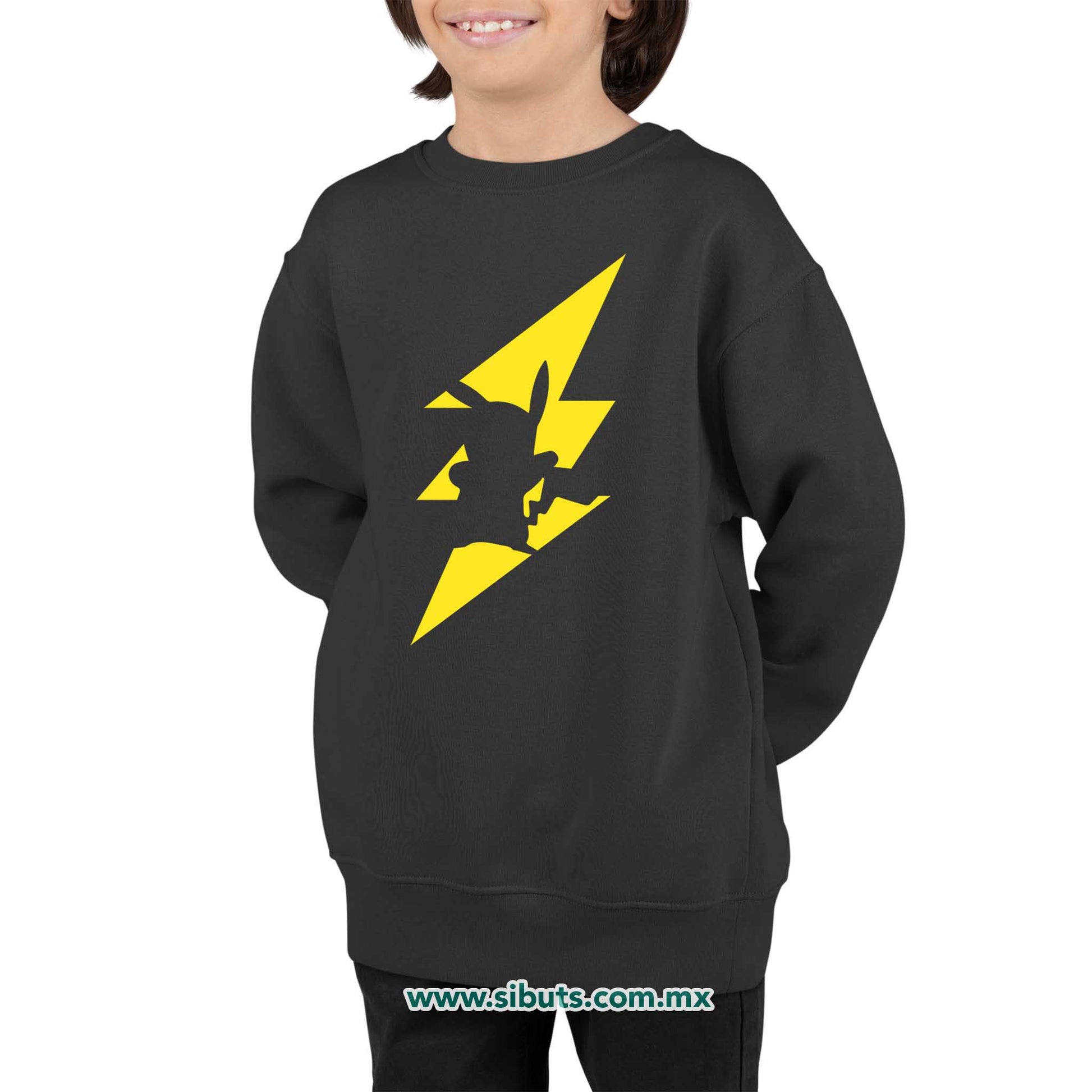 Sudadera Niño Cuello Redondo Pokemon Pikachu
