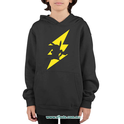Sudadera Niño Gorro Pokemon Pikachu