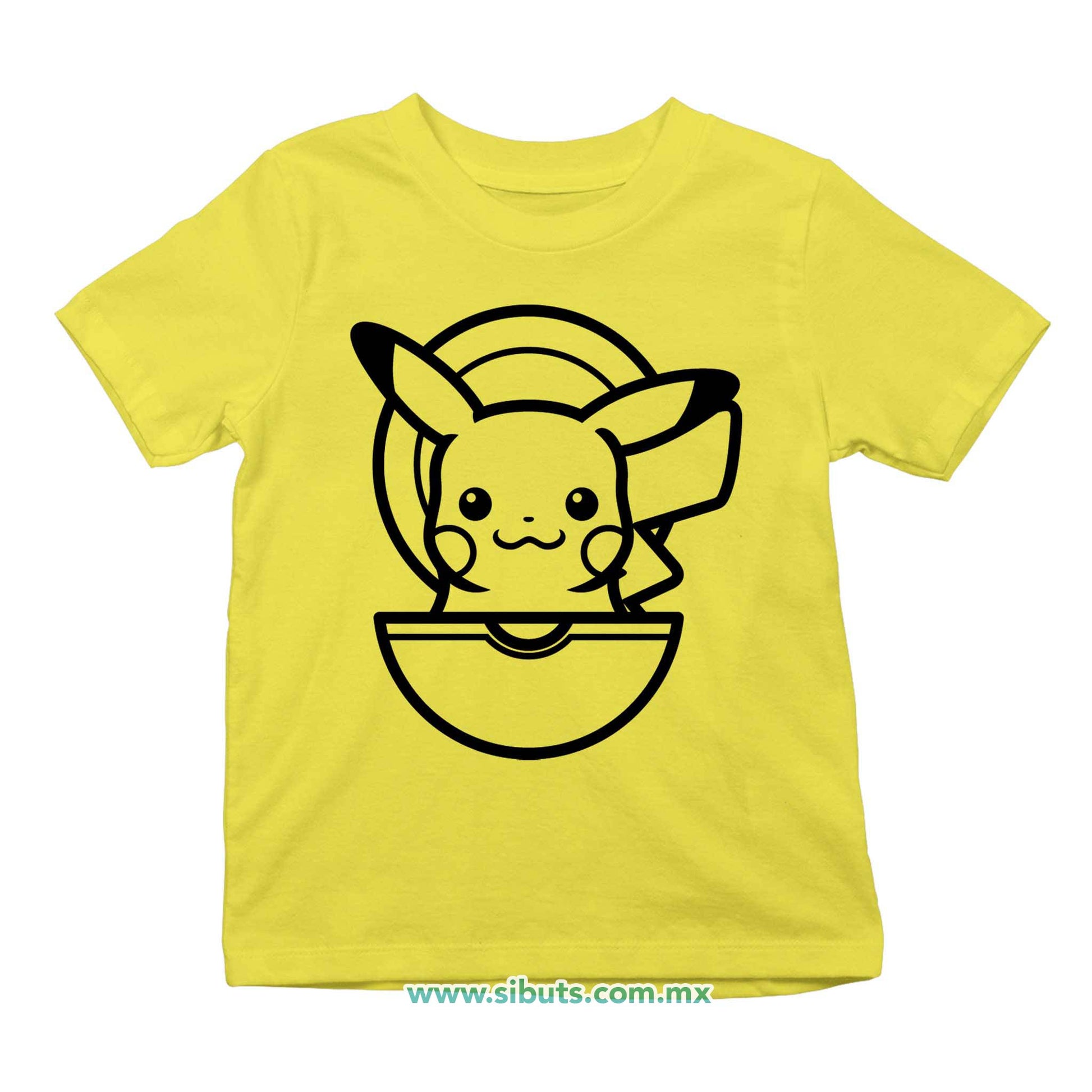 Playera Niño Pokemon Pikachu Element