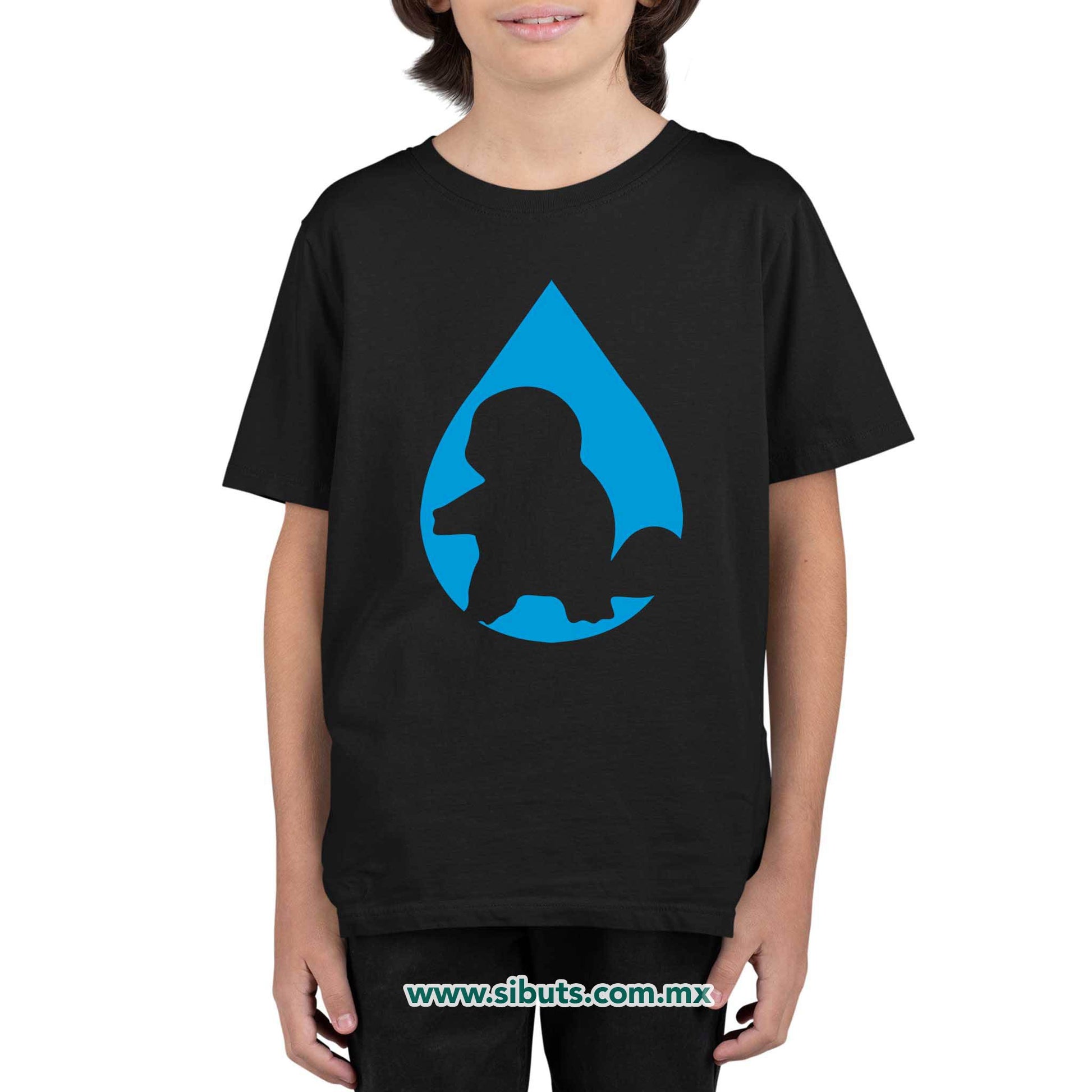 Playera Niño Pokemon Squirttle