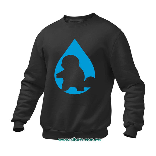 Sudadera Hombre Cuello Redondo Pokemon Squirttle