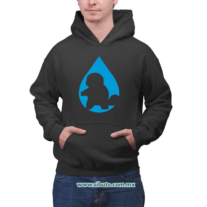 Sudadera Hombre Gorro Pokemon Squirttle