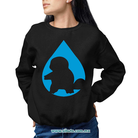 Sudadera Mujer Cuello Redondo Pokemon Squirttle