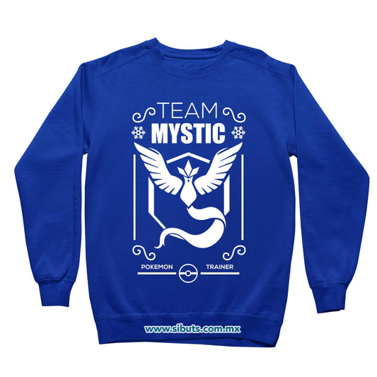 Sudadera Niño Cuello Redondo Pokemon Team Mystic Azul
