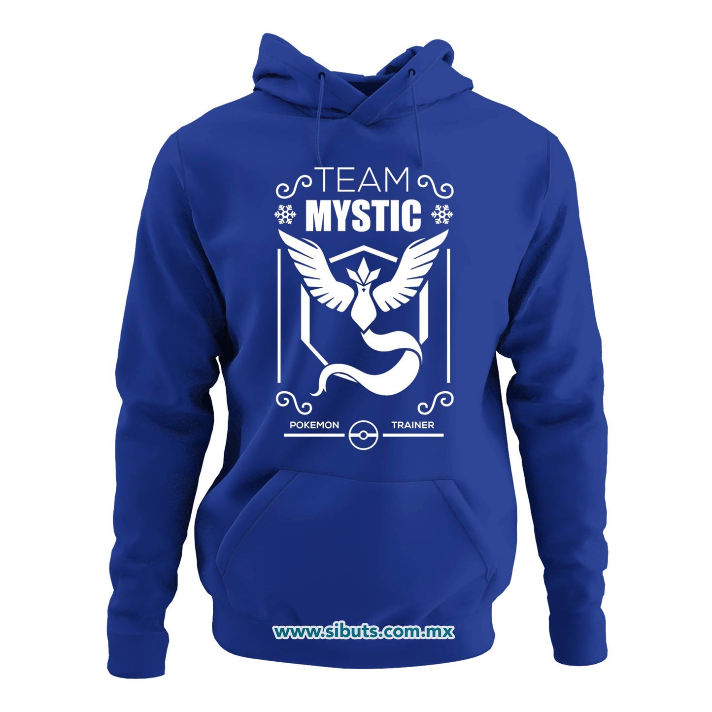 Sudadera Mujer Gorro Pokemon Team Mystic Azul