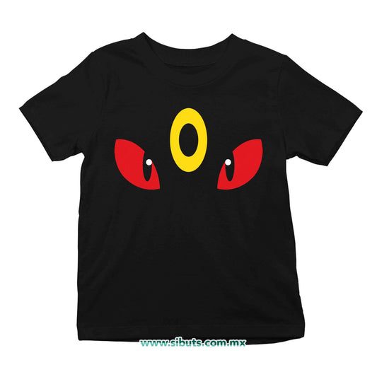 Playera Niño Pokemon Umbreon
