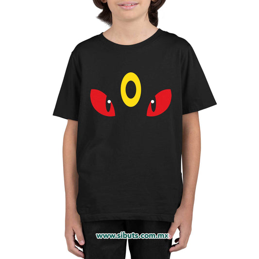 Playera Niño Pokemon Umbreon