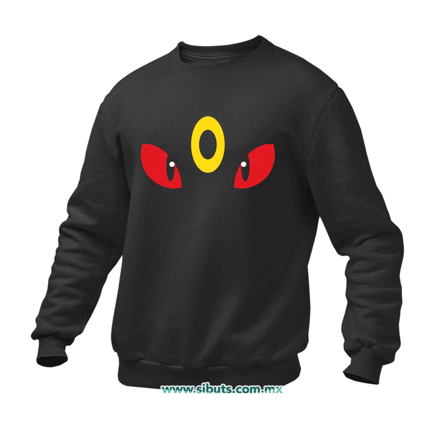 Sudadera Hombre Cuello Redondo Pokemon Umbreon