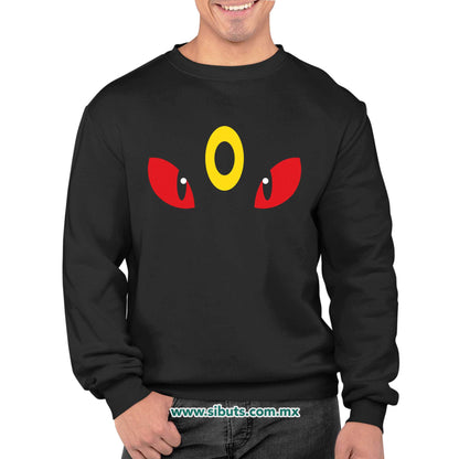 Sudadera Hombre Cuello Redondo Pokemon Umbreon