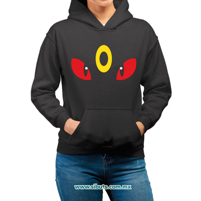 Sudadera Mujer Gorro Pokemon Umbreon