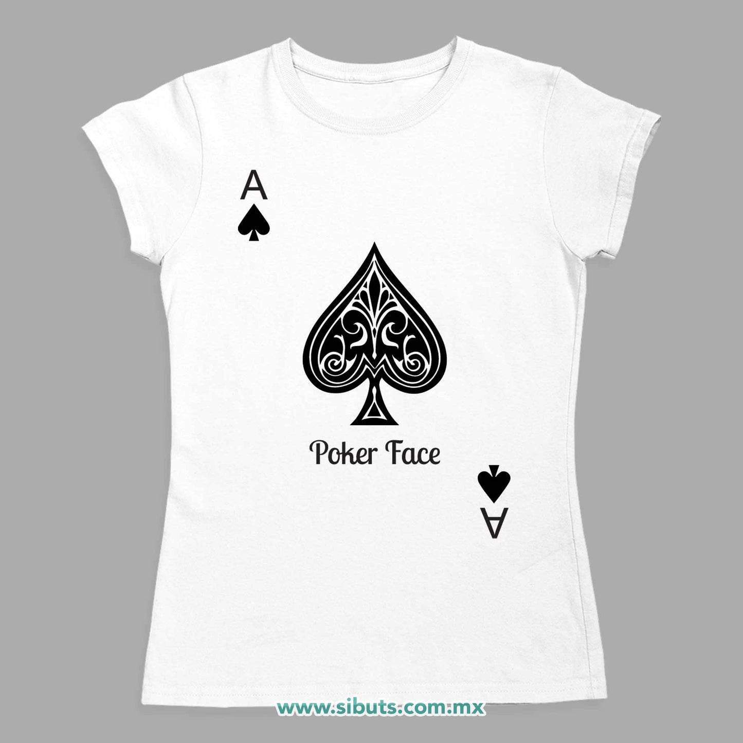 Playera Mujer Poker Face