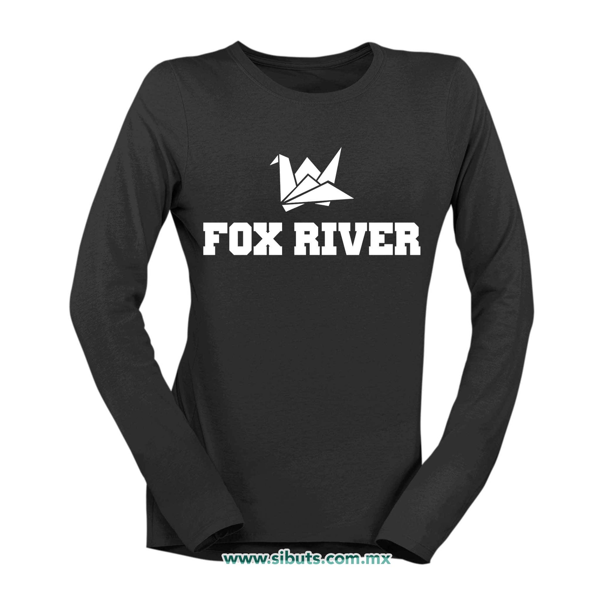Playera Mujer Manga Larga Prison Break Fox River