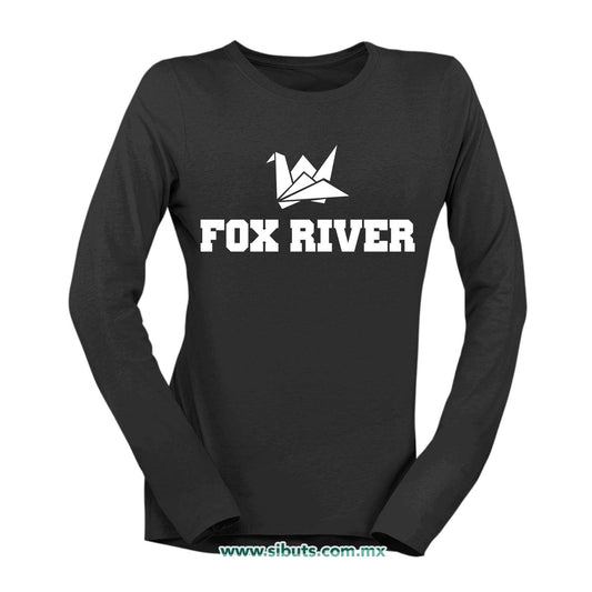 Playera Mujer Manga Larga Prison Break Fox River