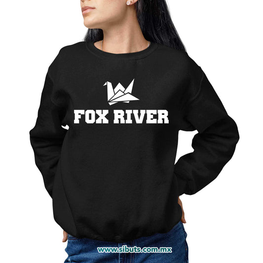 Sudadera Mujer Cuello Redondo Prison Break Fox River