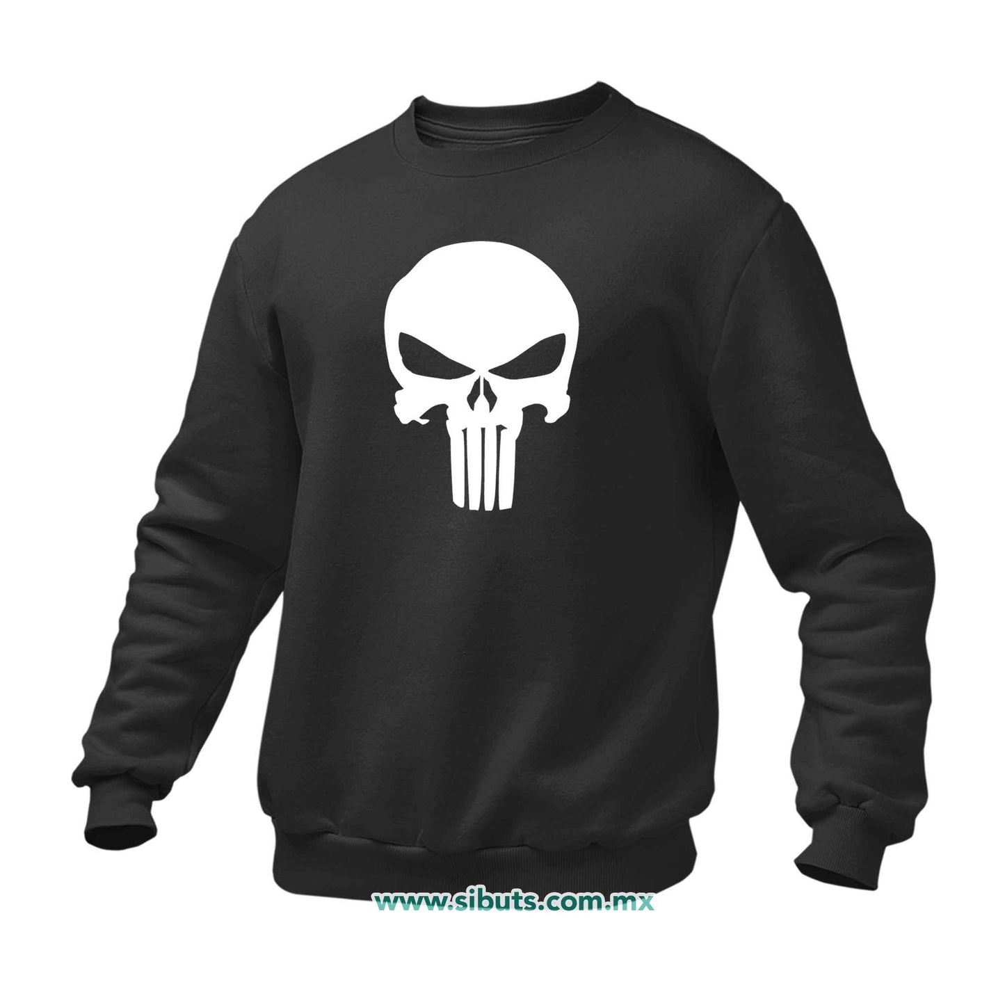 Sudadera Hombre Cuello Redondo The Punisher