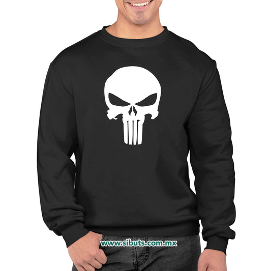 Sudadera Hombre Cuello Redondo The Punisher