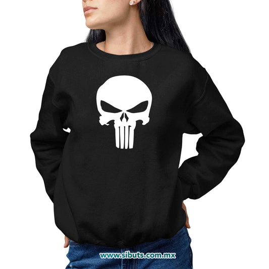 Sudadera Mujer Cuello Redondo The Punisher