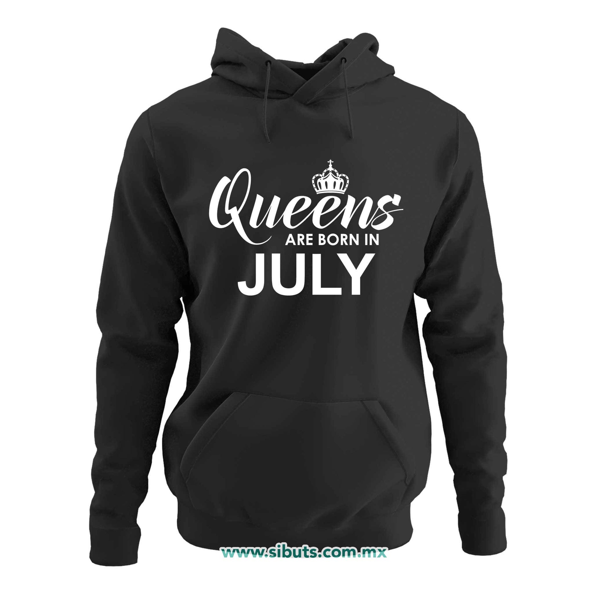 Sudadera Mujer Gorro Las Reinas Nacieron En Julio