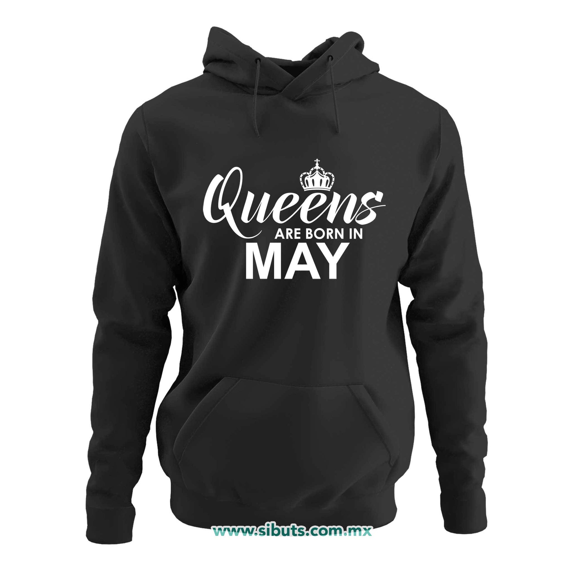 Sudadera Mujer Gorro Las Reinas Nacieron En Mayo