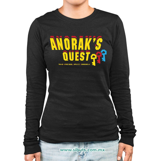 Playera Mujer Manga Larga Ready Player One