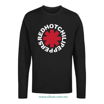 Playera Hombre Manga Larga Red Hot Chili Peppers