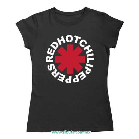 Playera Mujer Red Hot Chili Peppers
