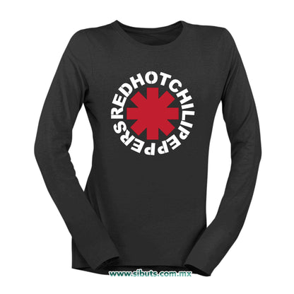 Playera Mujer Manga Larga Red Hot Chili Peppers