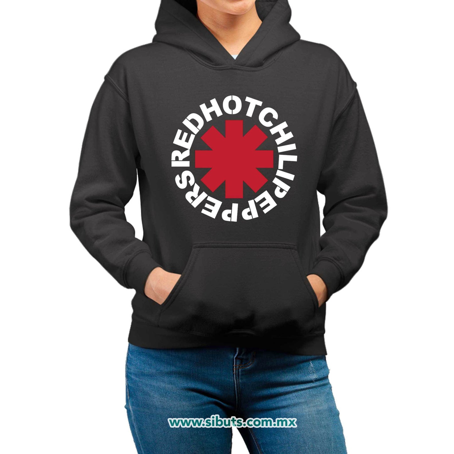 Sudadera Mujer Gorro Red Hot Chili Peppers
