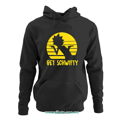 Sudadera Mujer Gorro Rick And Morty Get Schwifty