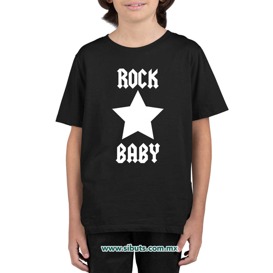 Playera Niño Rock Baby
