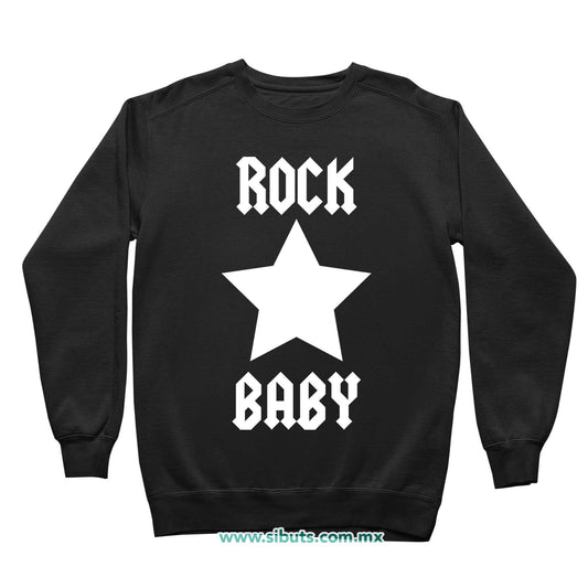 Sudadera Niño Cuello Redondo Rock Baby
