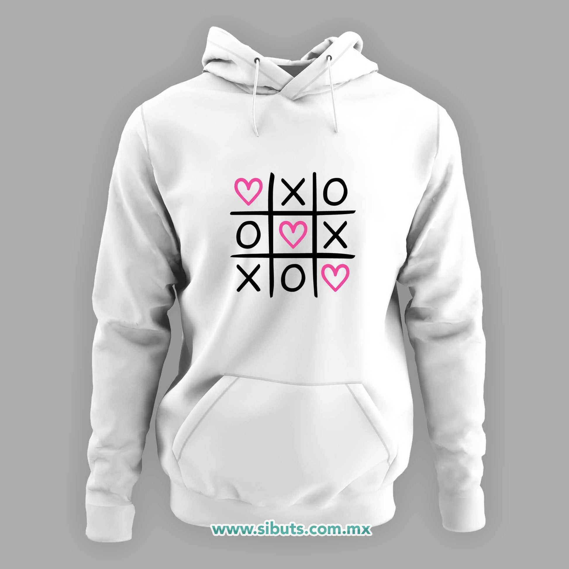 Sudadera Mujer Gorro San Valentin Juego de Gato