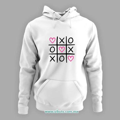 Sudadera Mujer Gorro San Valentin Juego de Gato