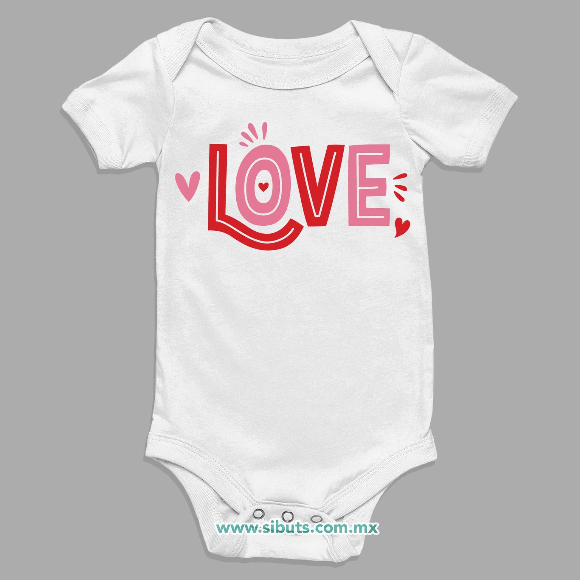 Pañalero Bebé San Valentin Love