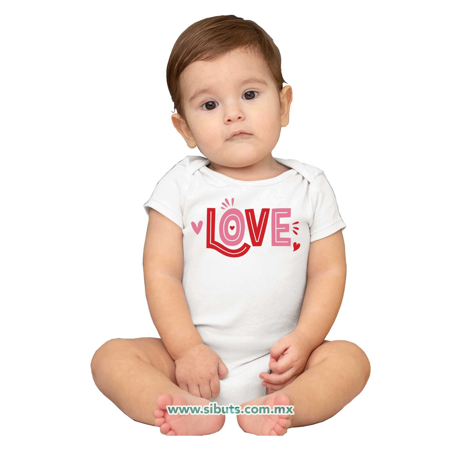 Pañalero Bebé San Valentin Love