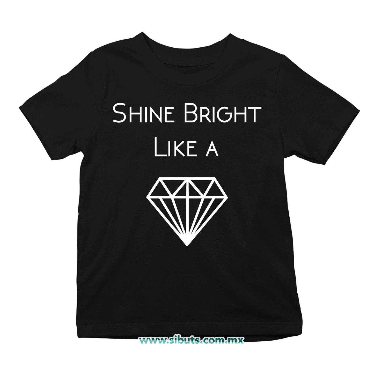 Playera Niño Shine Bright Like A Diamond