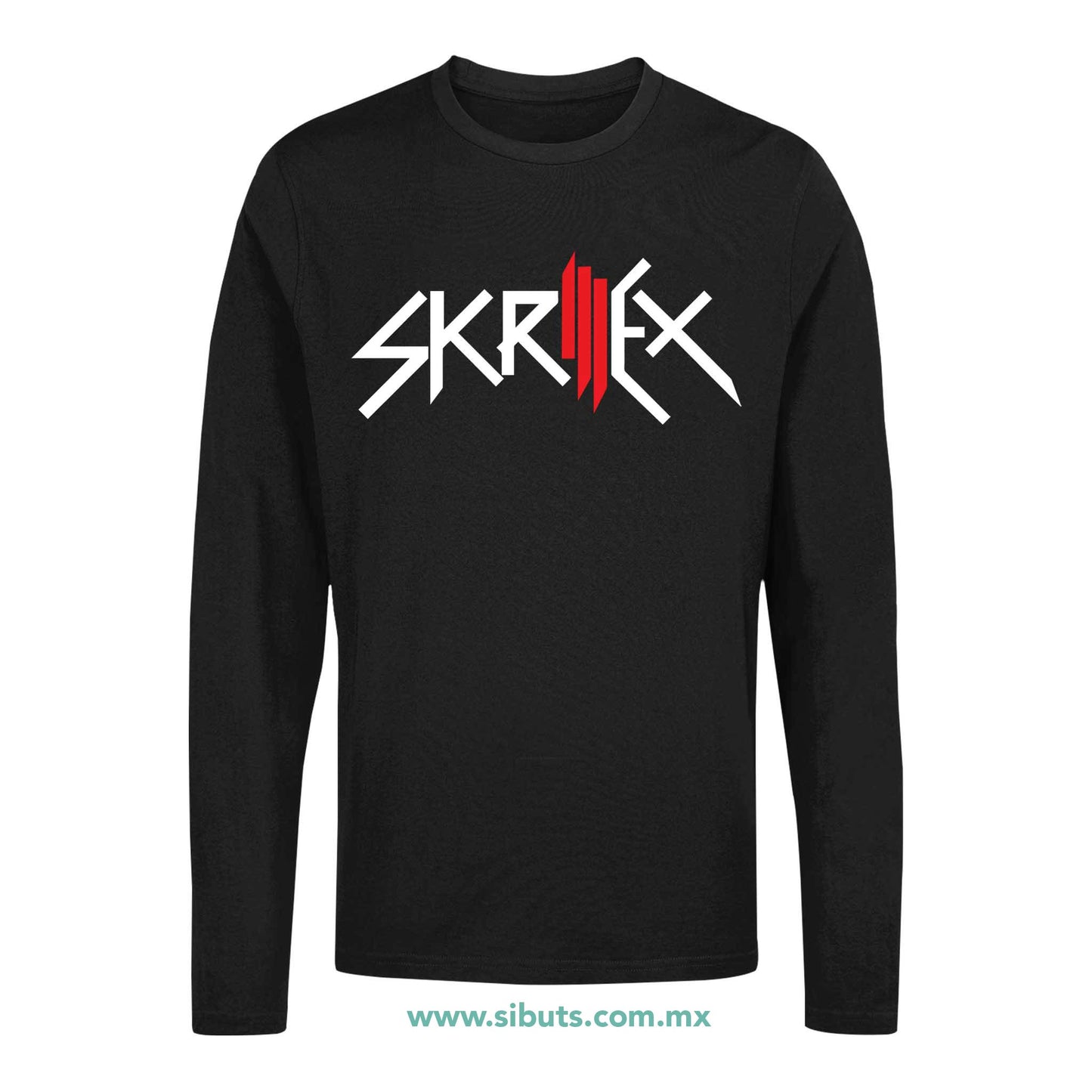 Playera Hombre Manga Larga Dj Skrillex