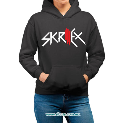 Sudadera Mujer Gorro Dj Skrillex