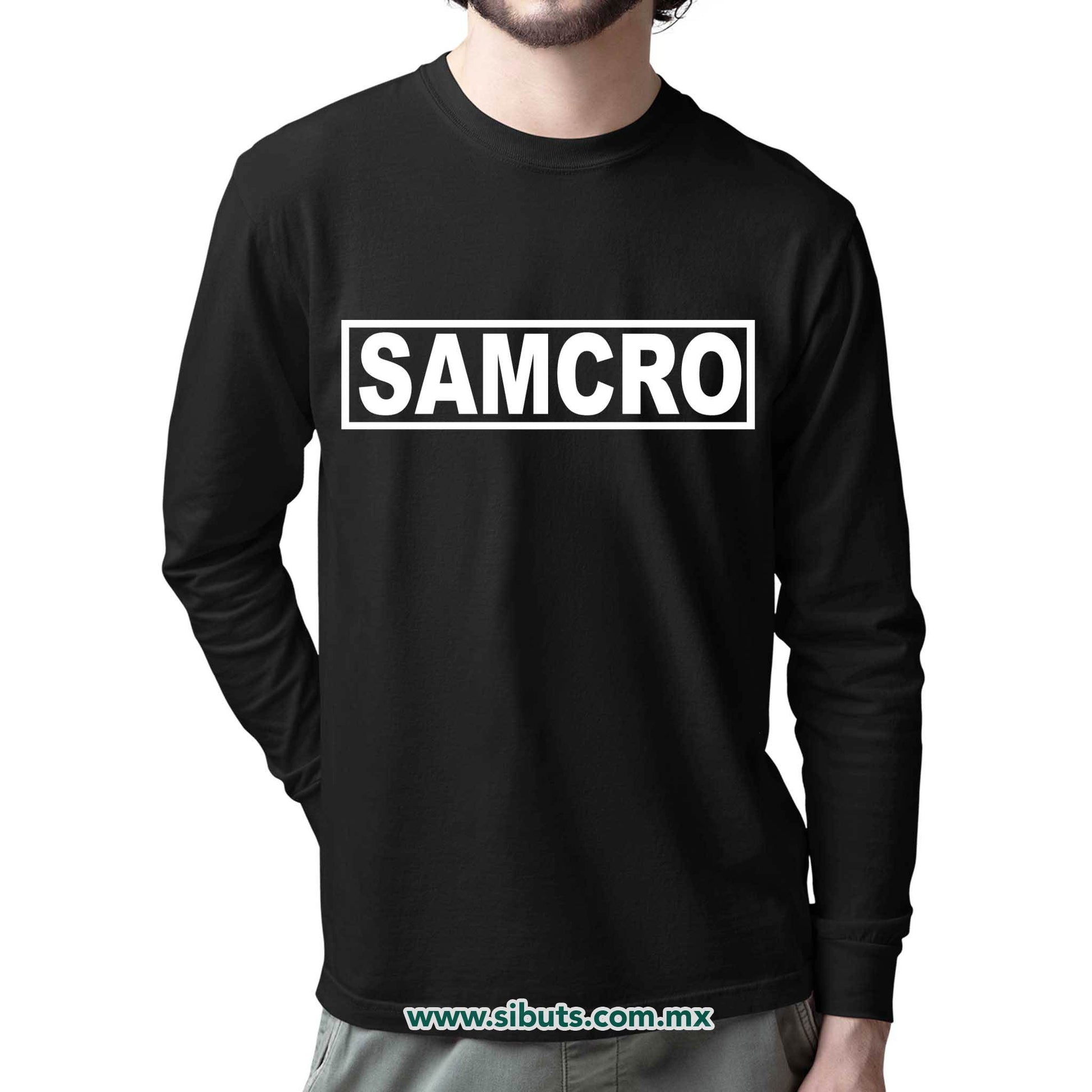 Playera Hombre Manga Larga Samcro Sons Of Anarchy