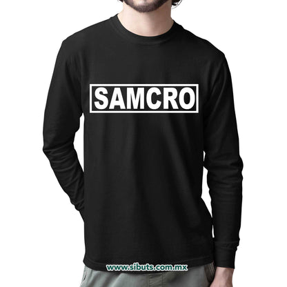 Playera Hombre Manga Larga Samcro Sons Of Anarchy